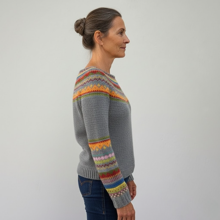 Apolline™ — Soft, Comfortable Nordic Winter Sweater | Elina Dublin