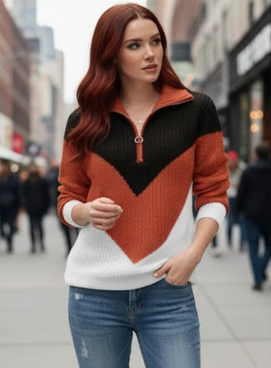 Margaux™ — Structured Comfortable Everyday Sweater | Elina Dublin