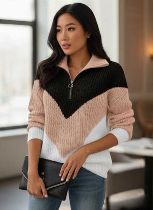 Margaux™ — Structured Comfortable Everyday Sweater | Elina Dublin