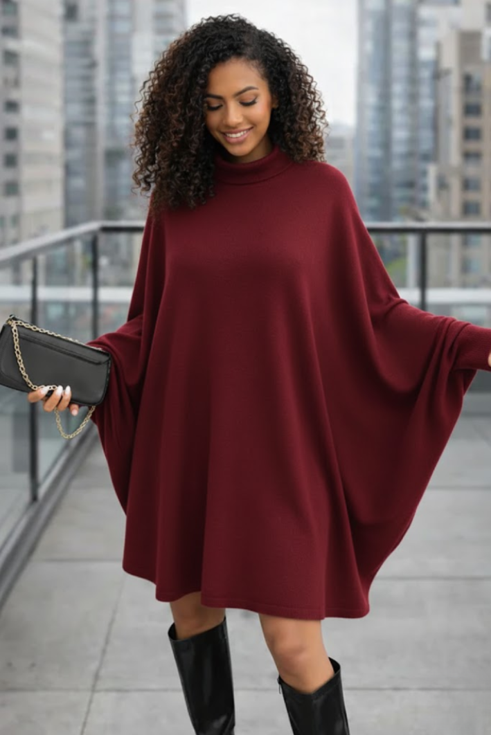 Béatrice™ — Flowy Comfortable Winter-Soft Sweater | Elina Dublin