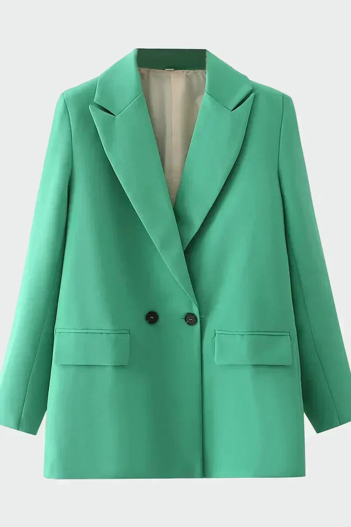 Oversized Coat with Modern Lines | Elina Dublin