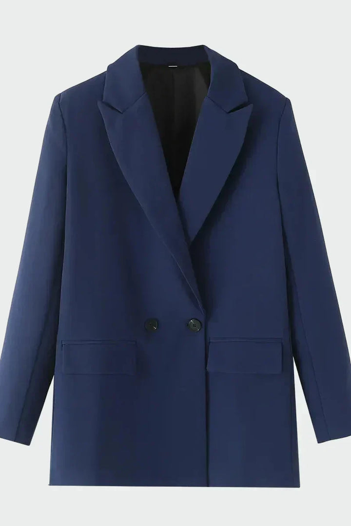 Oversized Coat with Modern Lines | Elina Dublin