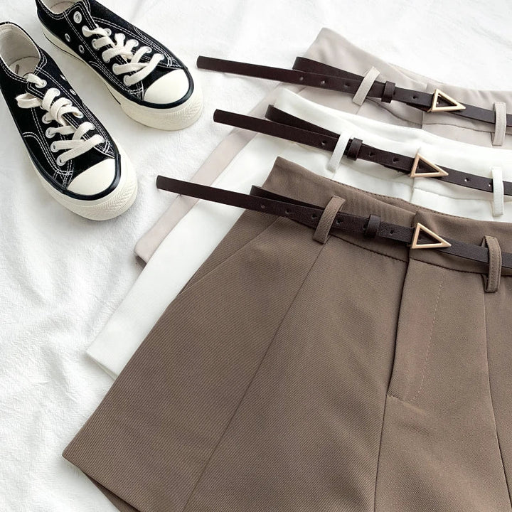 RACHELLE™ – Sleek High-Waist Shorts | Elina Dublin