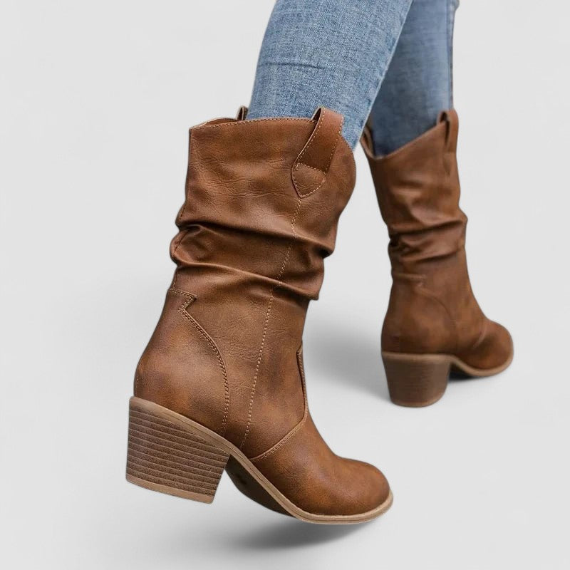 Claire | Orthopaedic Leather Boots | Elina Dublin