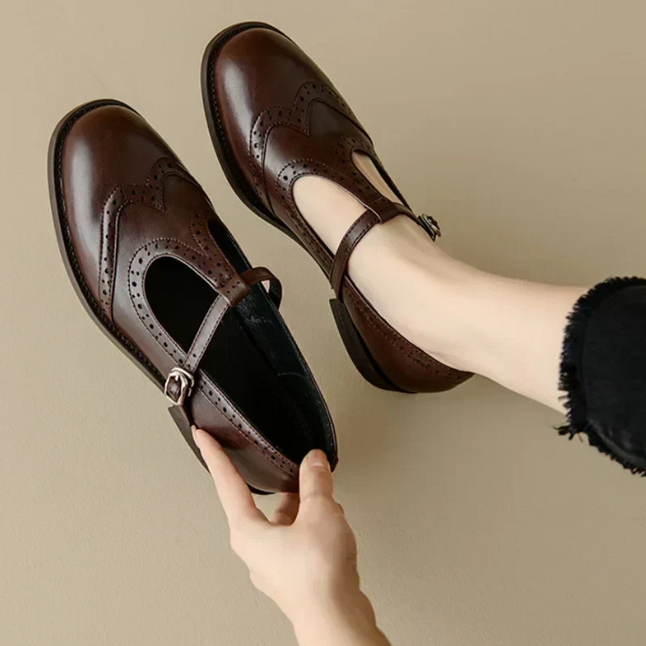 Johanna – Elegant Women's T-Bar Shoes | Elina Dublin