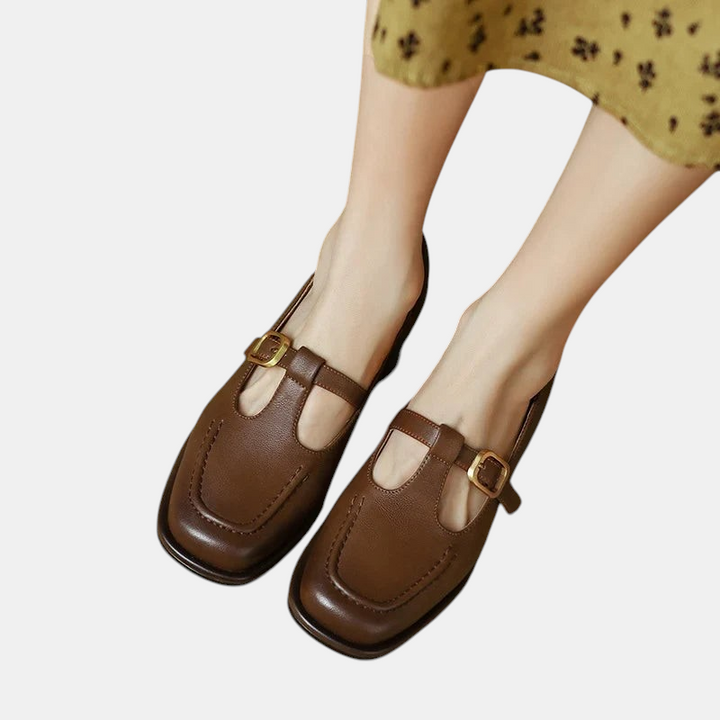 Emilia – T-Bar Shoes in Vintage Style | Elina Dublin