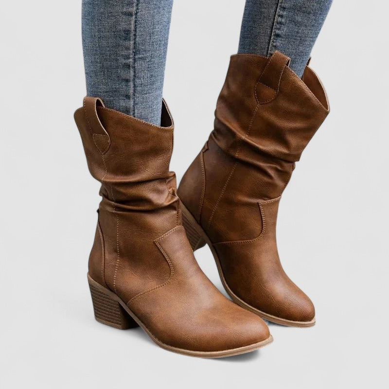 Claire | Orthopaedic Leather Boots | Elina Dublin
