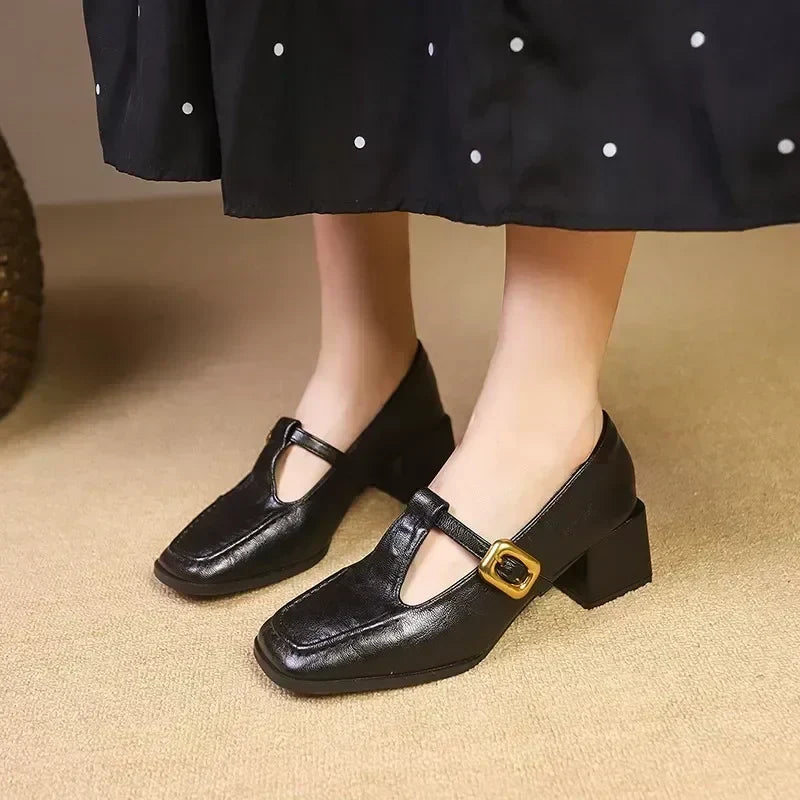 Ida – Timeless Women's Shoes with Mid Heel | Elina Dublin