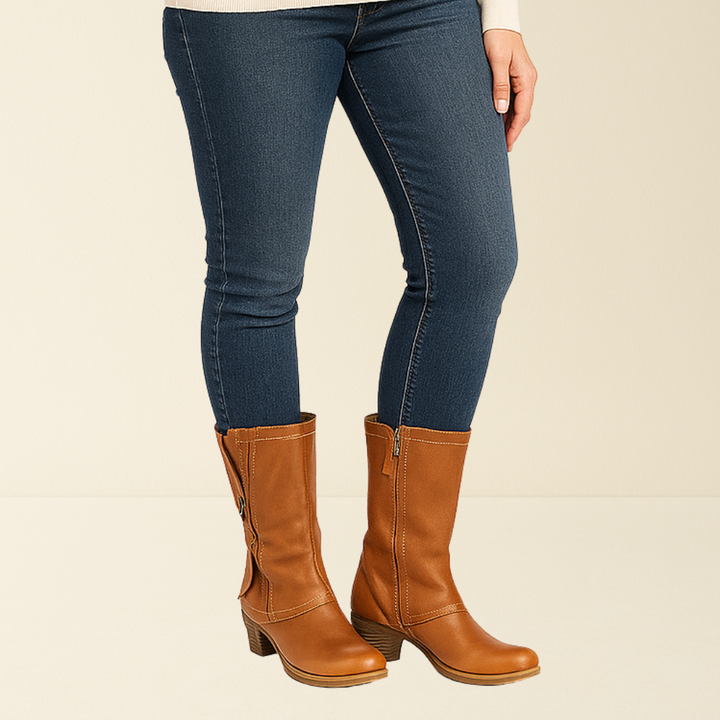 Fanny | Autumn Mid-Calf Boots | Elina Dublin