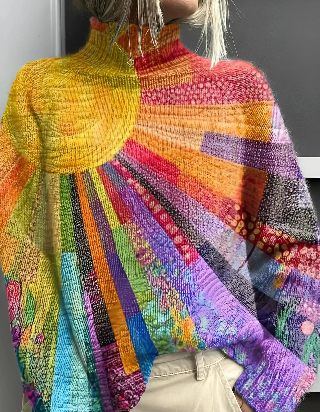 Doirbhoth - Sunshine Turtleneck Jumper | Elina Dublin
