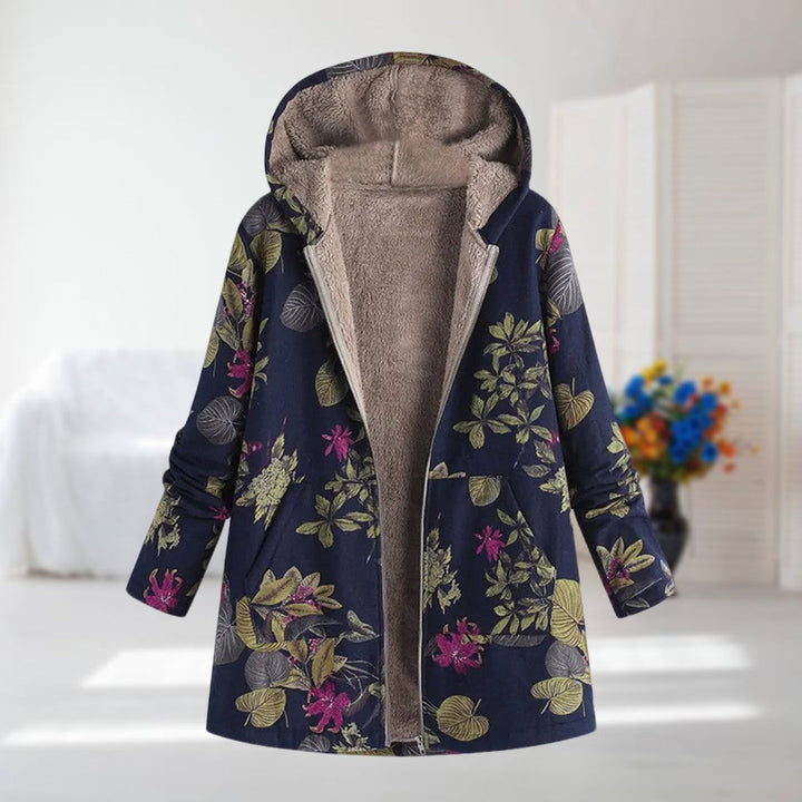 Beatrice | Coat with Floral Pattern | Elina Dublin