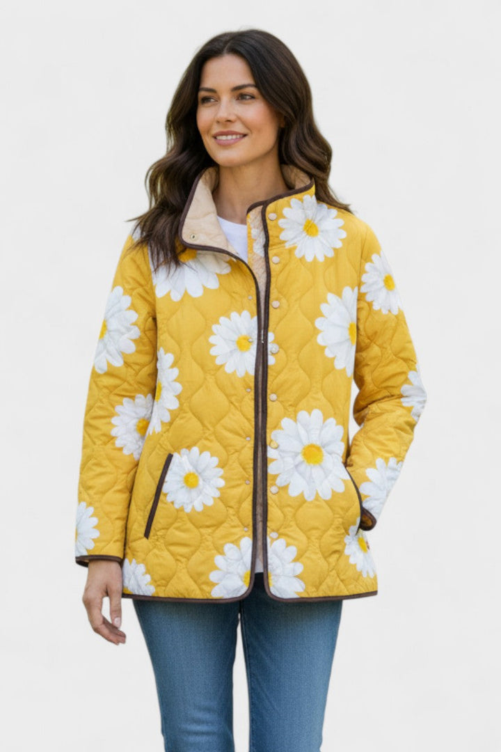 Brigid | Quilted Jacket — Elina Dublin