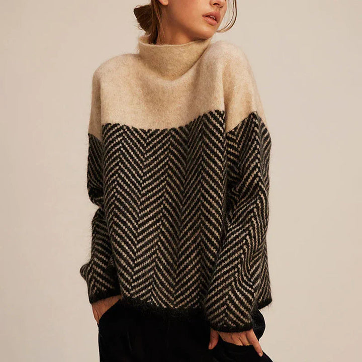 Lucy | Roll-Neck Jumper — Elina Dublin