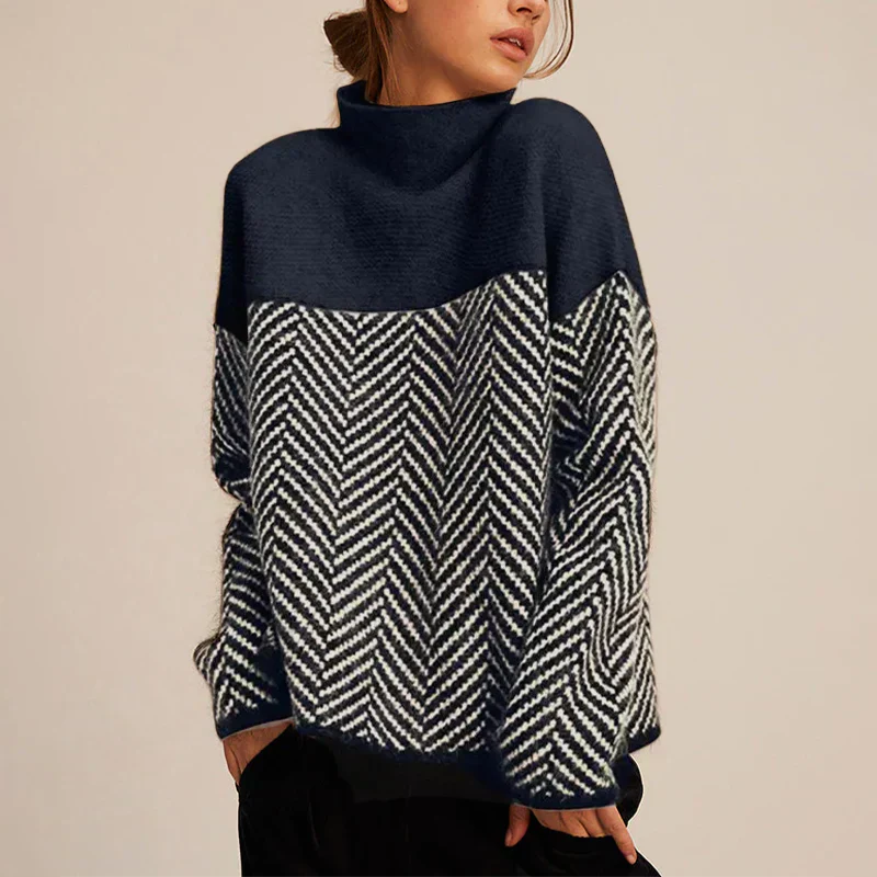 Lucy | Roll-Neck Jumper — Elina Dublin