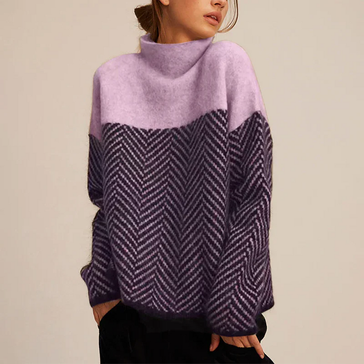 Lucy | Roll-Neck Jumper — Elina Dublin