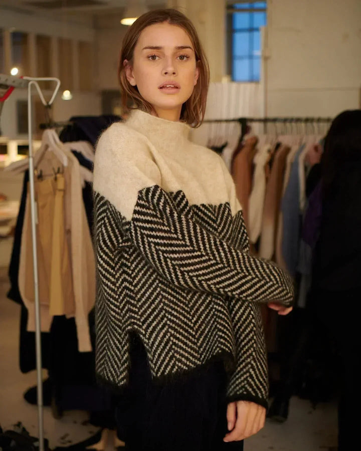 Lucy | Roll-Neck Jumper — Elina Dublin