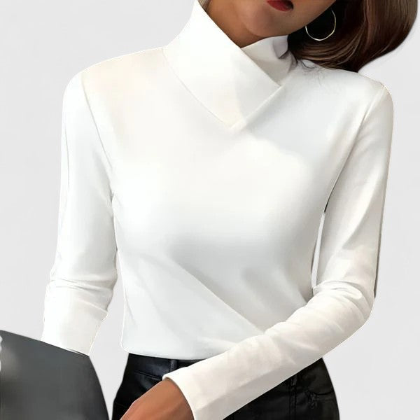 Chloe | Roll-Neck Jumper — Elina Dublin