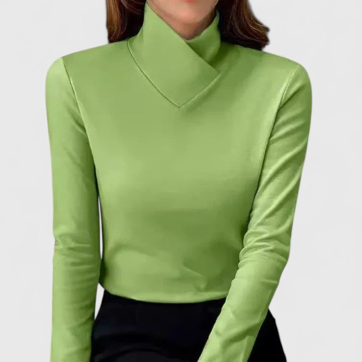 Chloe | Roll-Neck Jumper — Elina Dublin