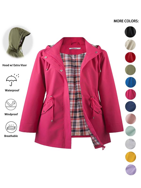 DENA™ - Lightweight Hooded Trench Coat for Casual Outings | Elina Dublin