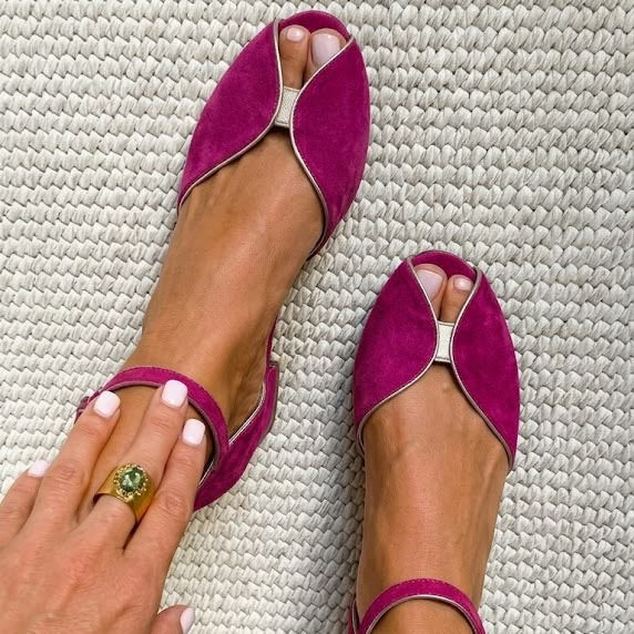 Sinead - Elegant Sage Sandals | Elina Dublin