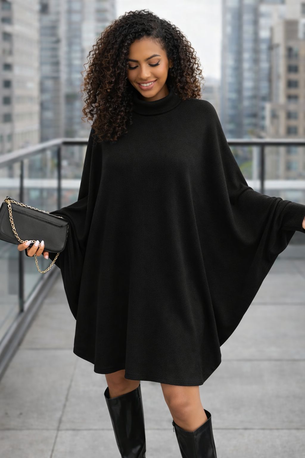 Béatrice™ — Flowy Comfortable Winter-Soft Sweater | Elina Dublin