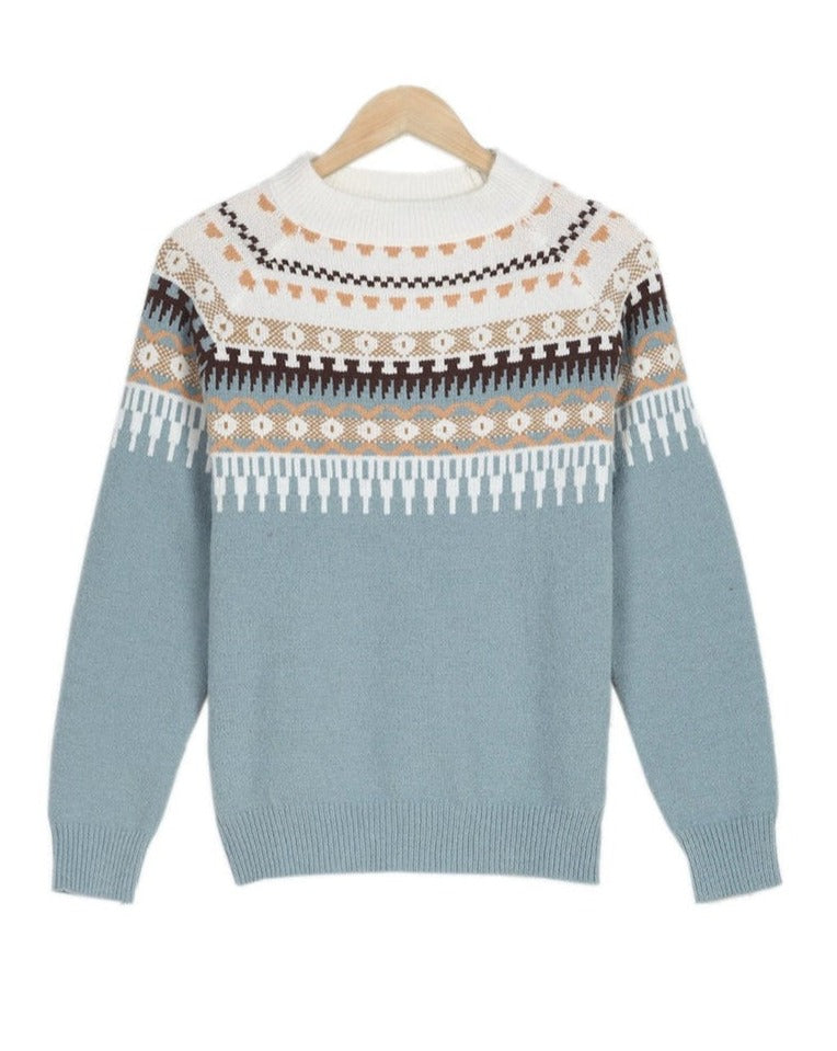 Fainbhoth - Fairisle Knit Jumper | Elina Dublin