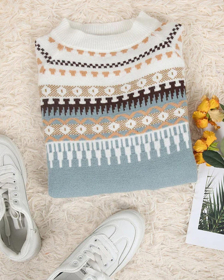 Fainbhoth - Fairisle Knit Jumper | Elina Dublin