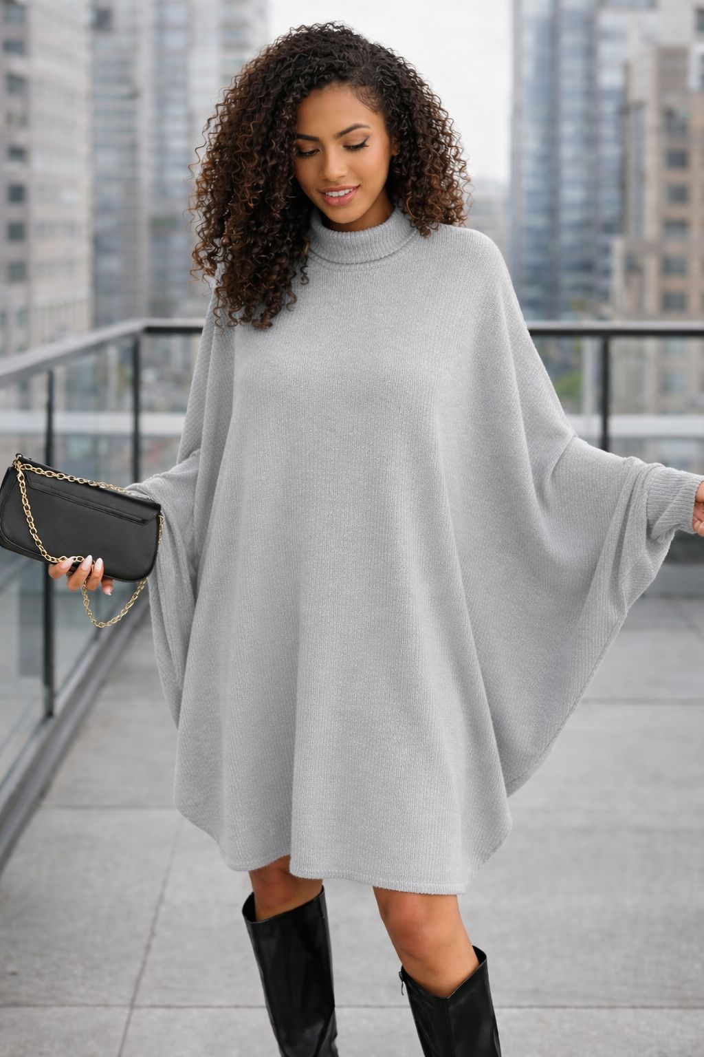 Béatrice™ — Flowy Comfortable Winter-Soft Sweater | Elina Dublin