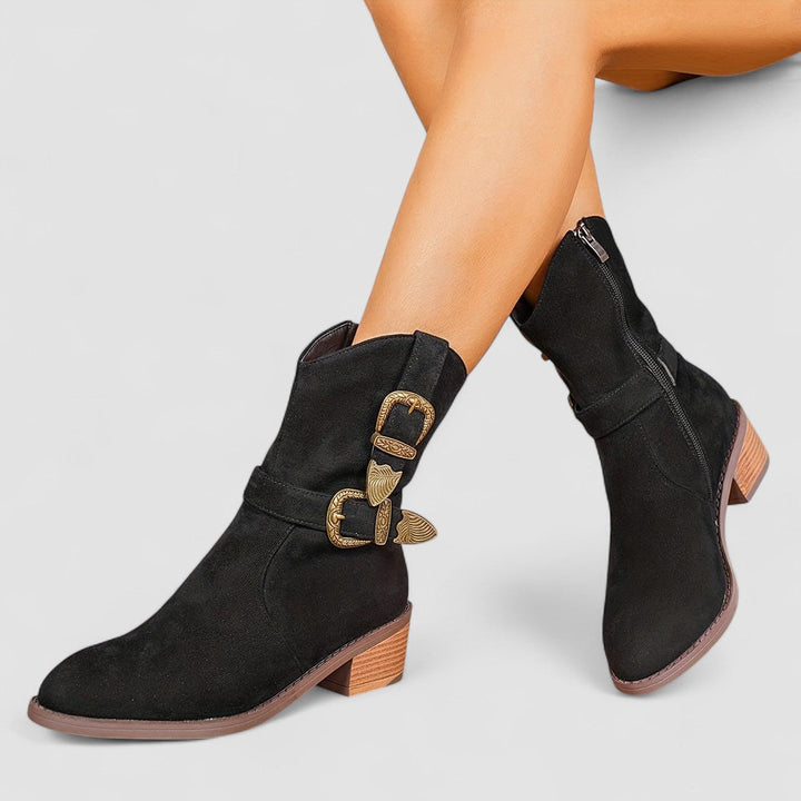 Léa | Orthopaedic Western Boots | Elina Dublin