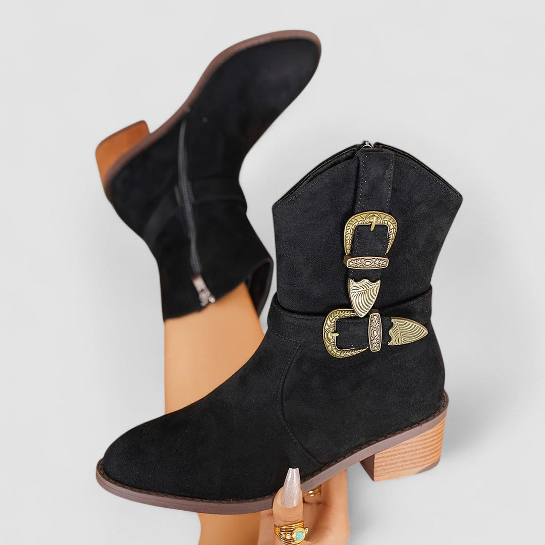 Léa | Orthopaedic Western Boots | Elina Dublin
