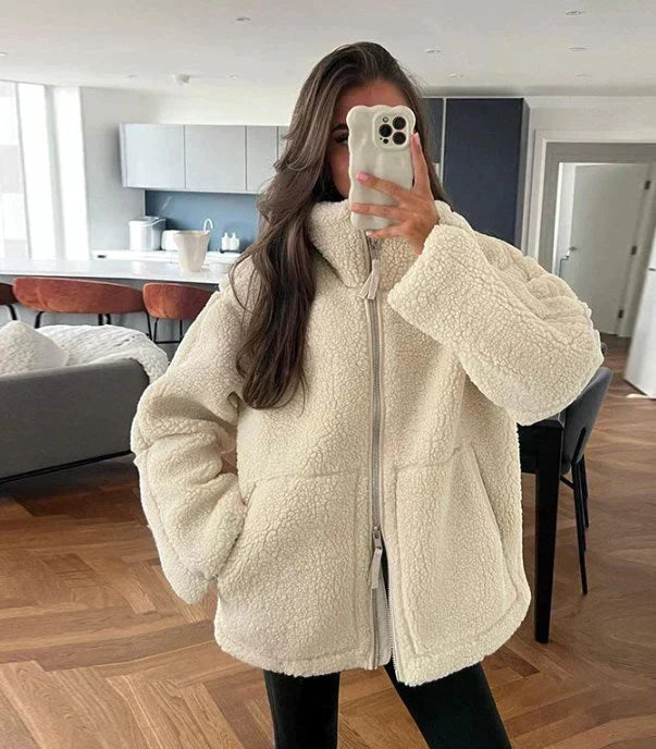 ISLA™ - Luxe Teddy Jacket | Elina Dublin