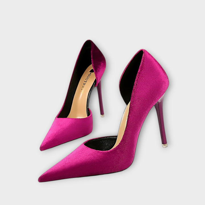 Sceirdhonn - Comfort Crossstrap Heels | Elina Dublin