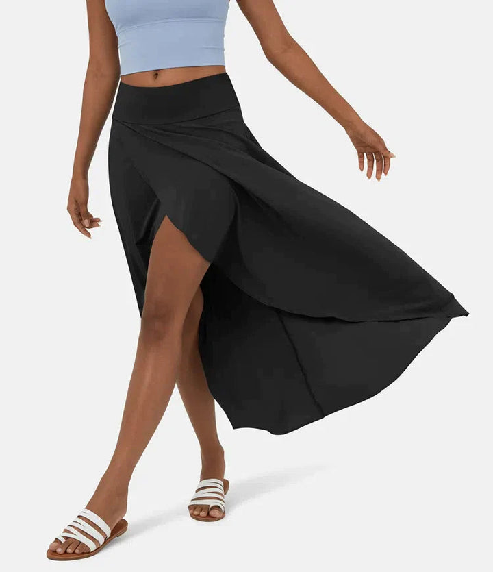 AMELIE™ - Elegant Asymmetric Midi Skirt | Elina Dublin