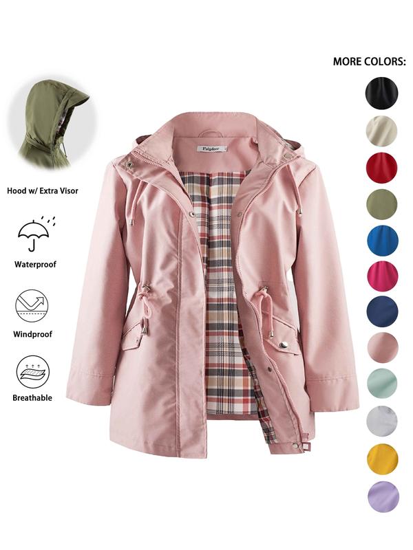 DENA™ - Lightweight Hooded Trench Coat for Casual Outings | Elina Dublin