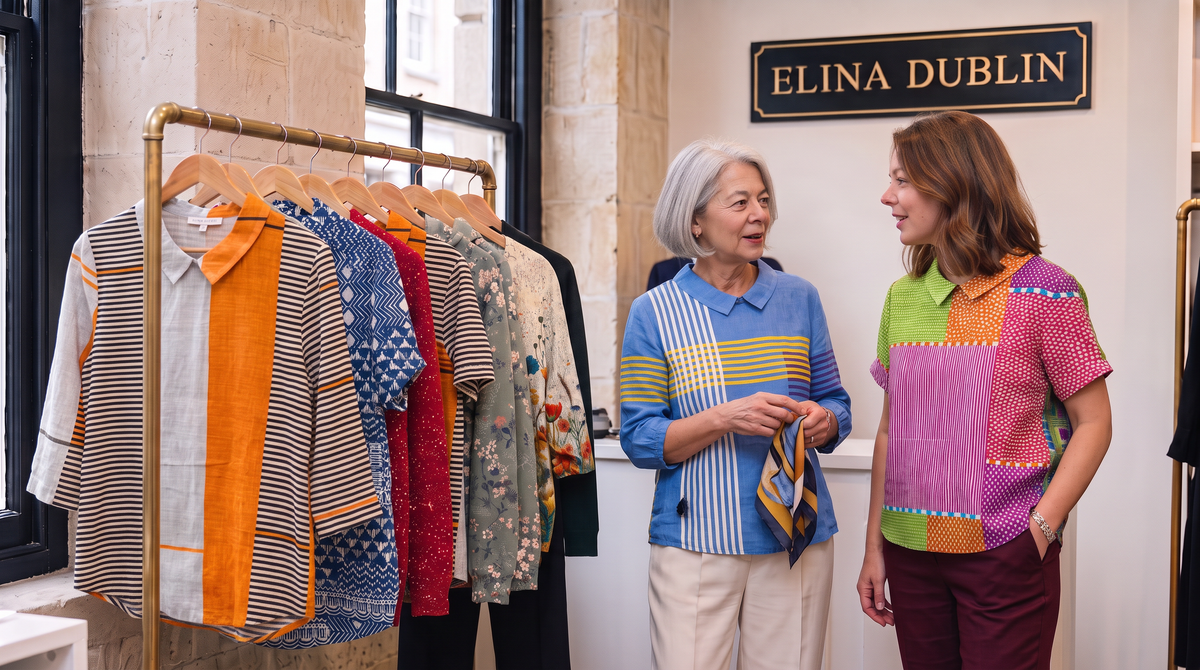 Floral Blouses collection — Elina Dublin