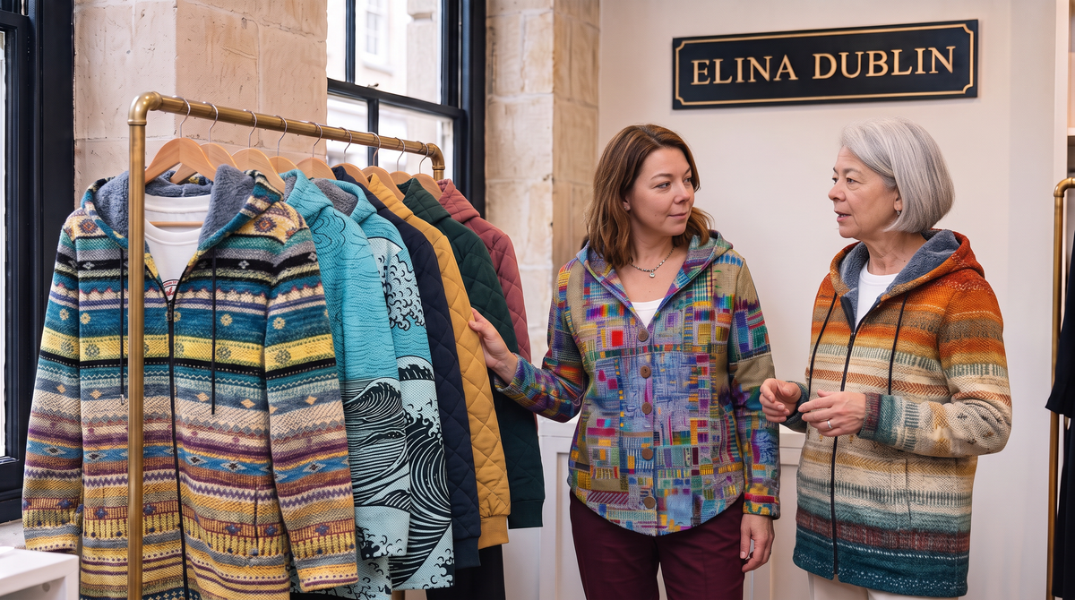 Hooded Jackets collection — Elina Dublin