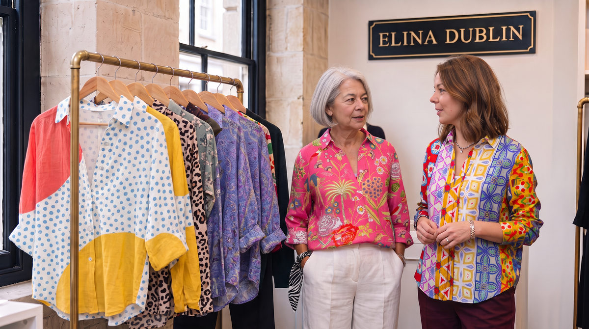 Printed Blouses collection — Elina Dublin
