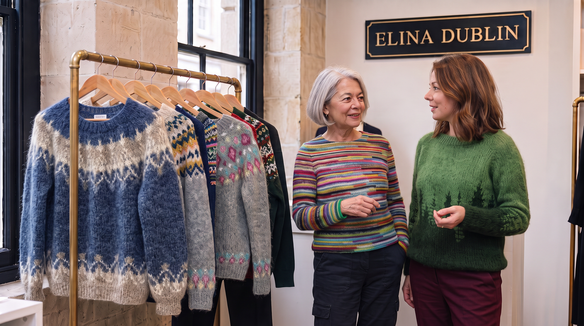 Vintage Knit Jumpers collection — Elina Dublin