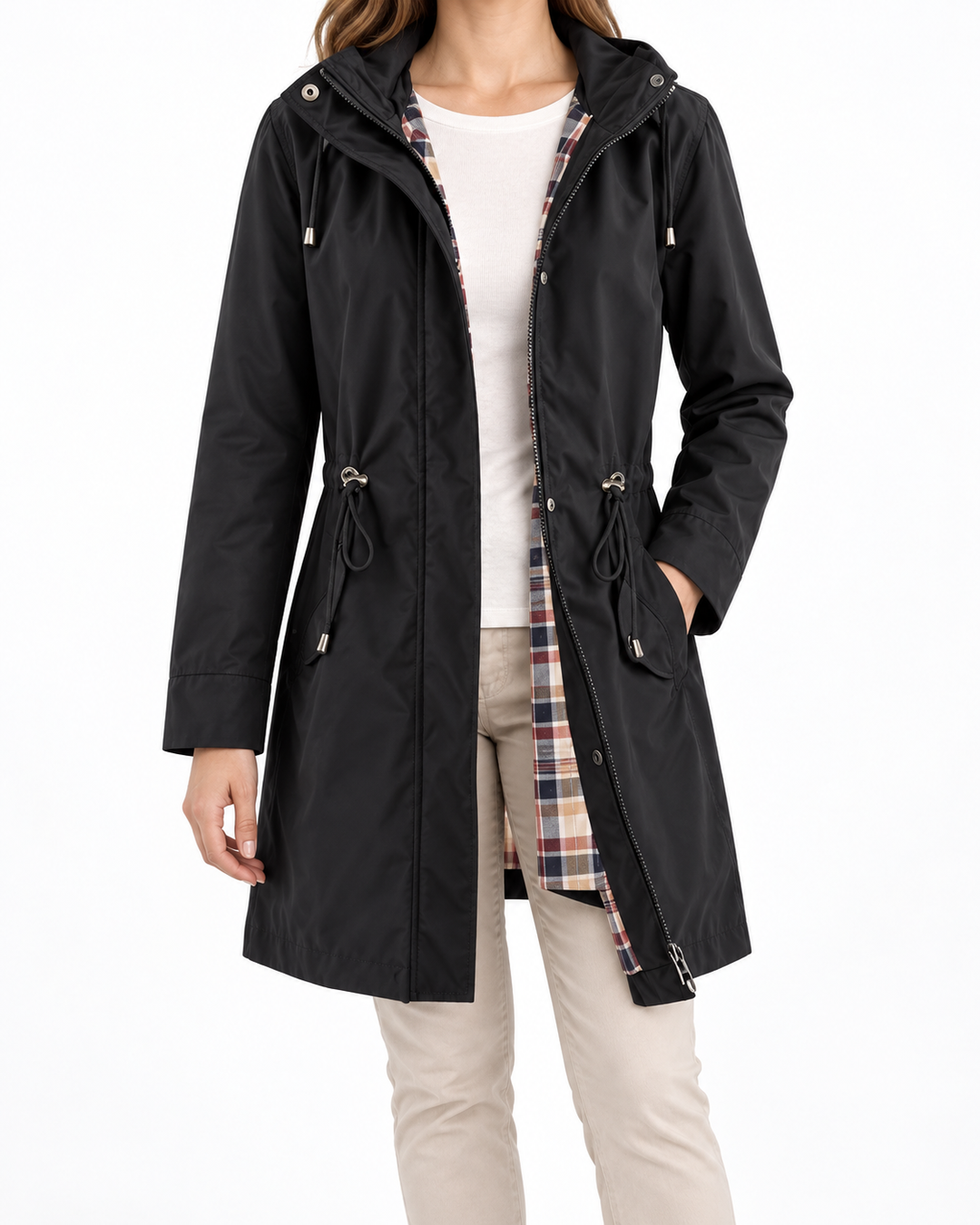 ANNORA™ – Windproof/Waterproof Trench Coat — Elina Dublin studio photograph