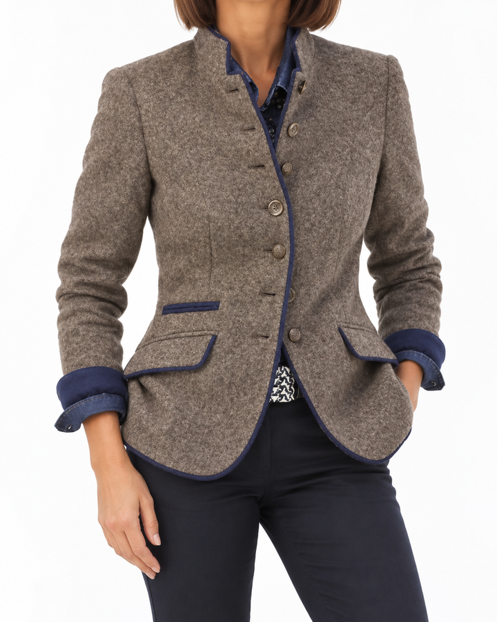 ASCOT™ | Elegant Women's Jacket — Elina Dublin studio photograph