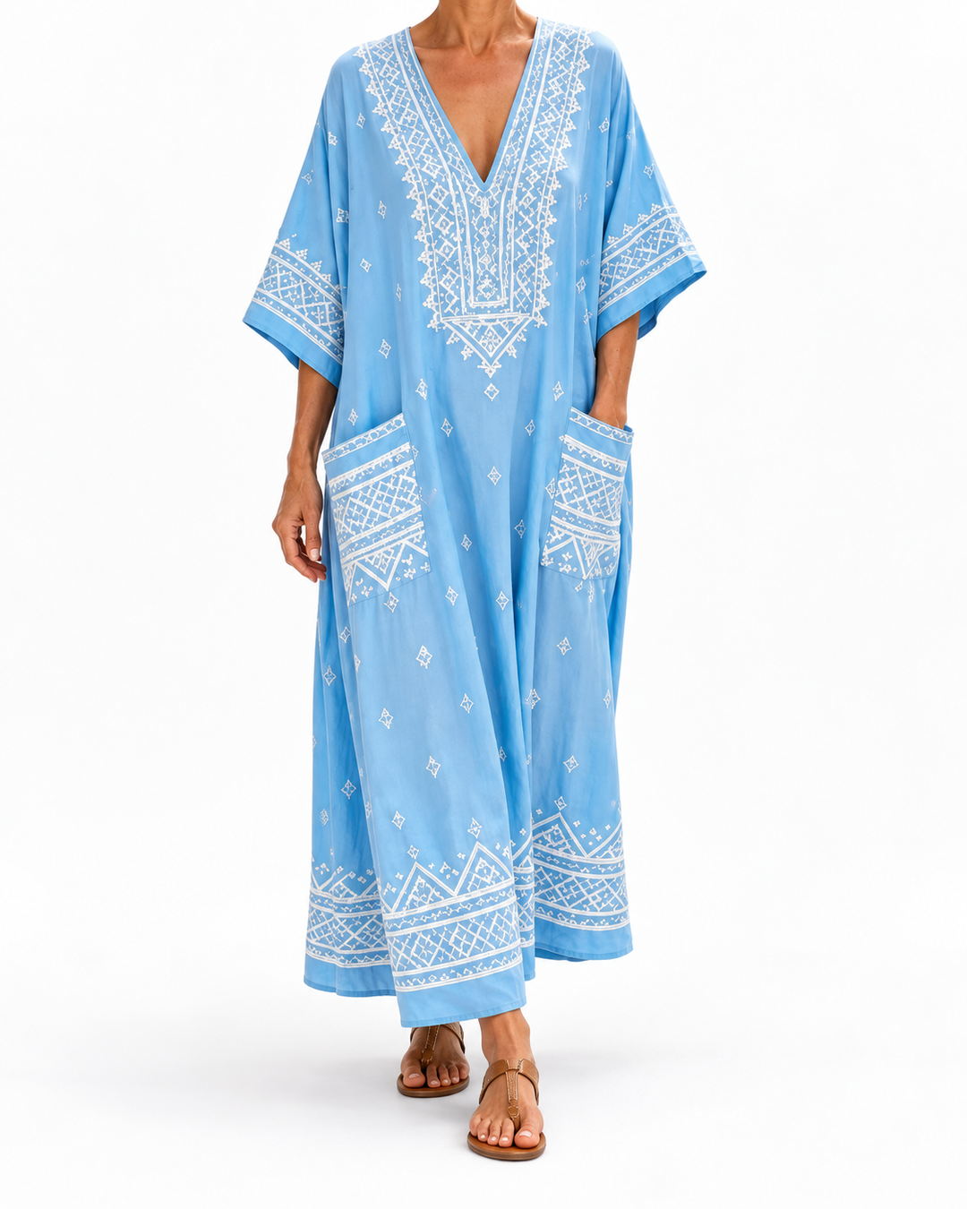Aveen - Dress Azure — Elina Dublin studio photograph
