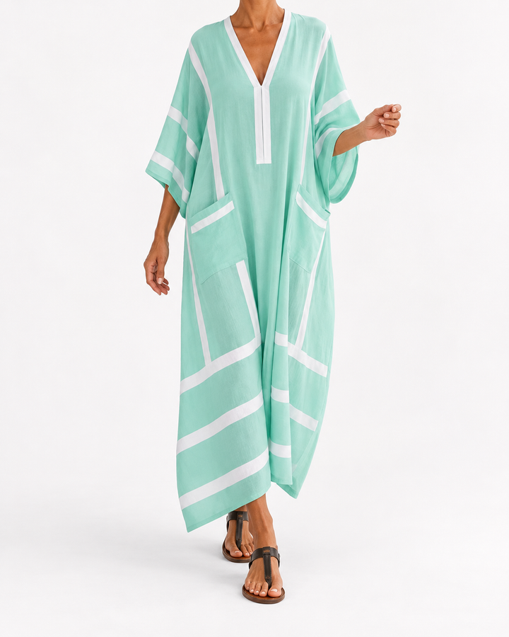 Bronagh - Dress Spearmint — Elina Dublin studio photograph