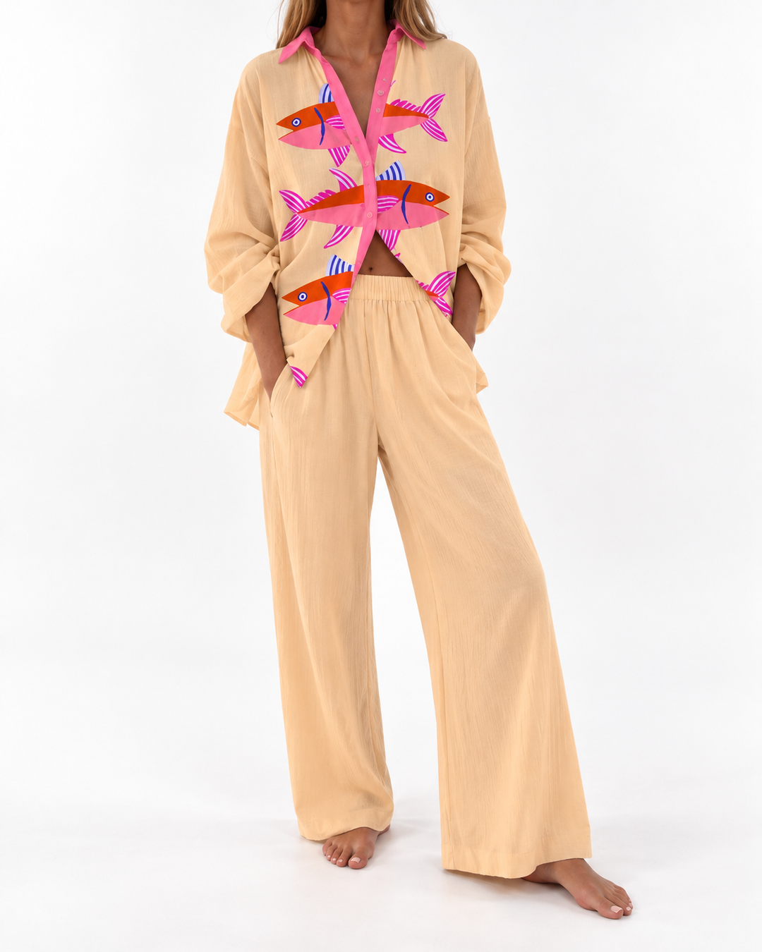Ceannlonna - Set Flamingo — Elina Dublin studio photograph