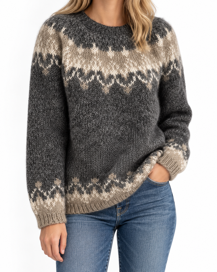 Ceathcuan - Nordic Timeless Sweater — Elina Dublin studio photograph