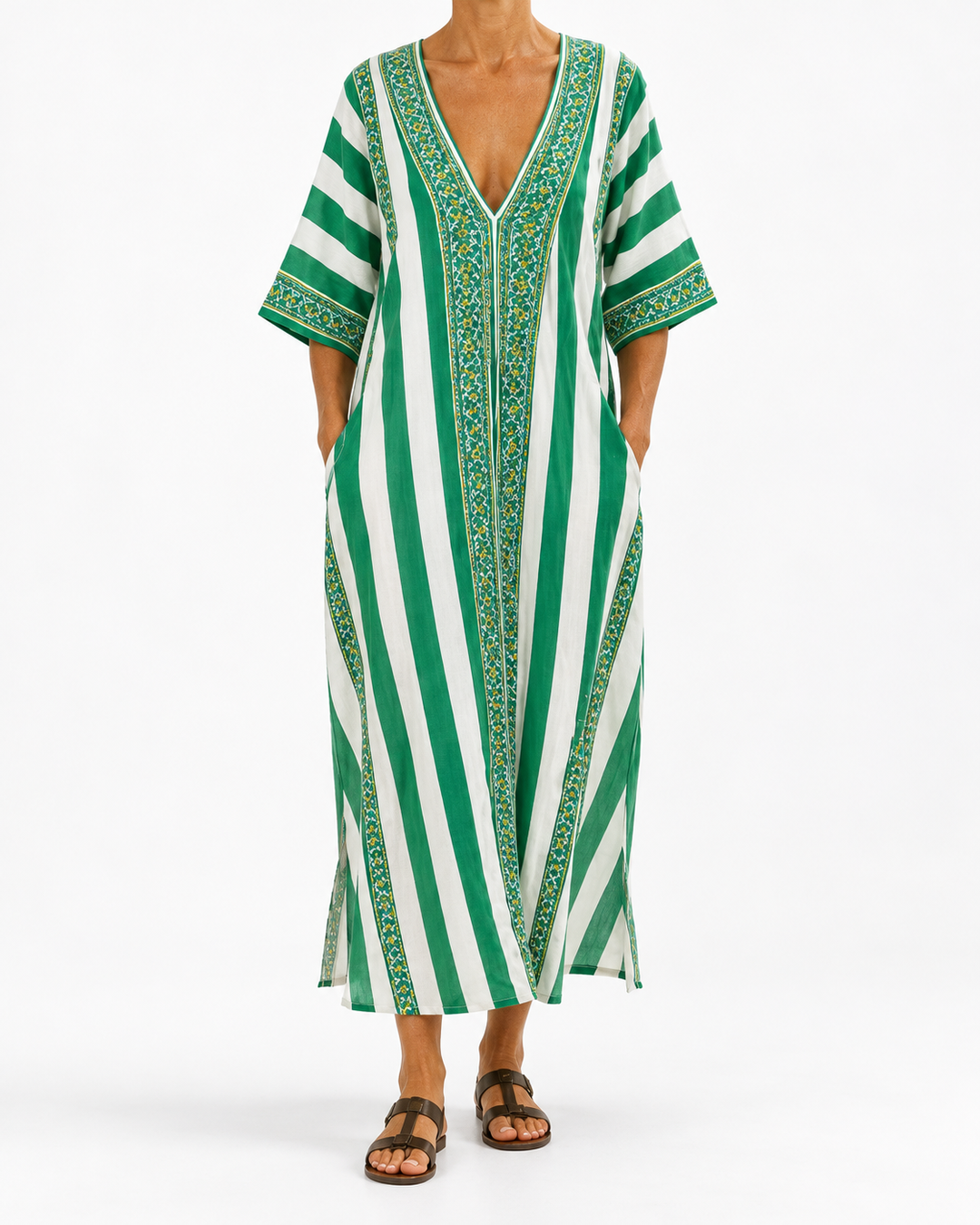 Ciannait - Dress Pine — Elina Dublin studio photograph
