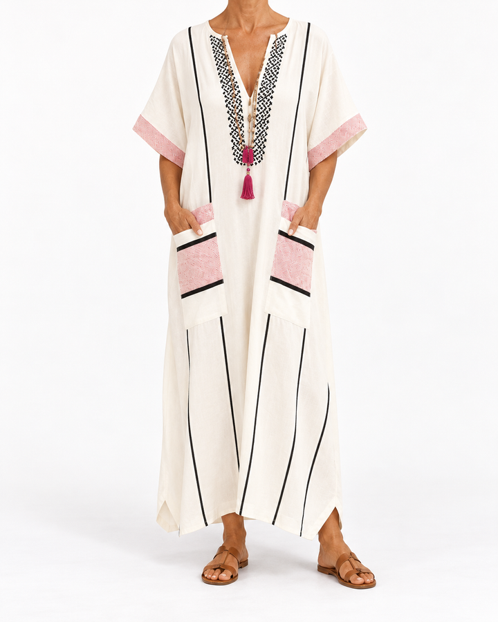 Coleen - Dress Hessian — Elina Dublin studio photograph