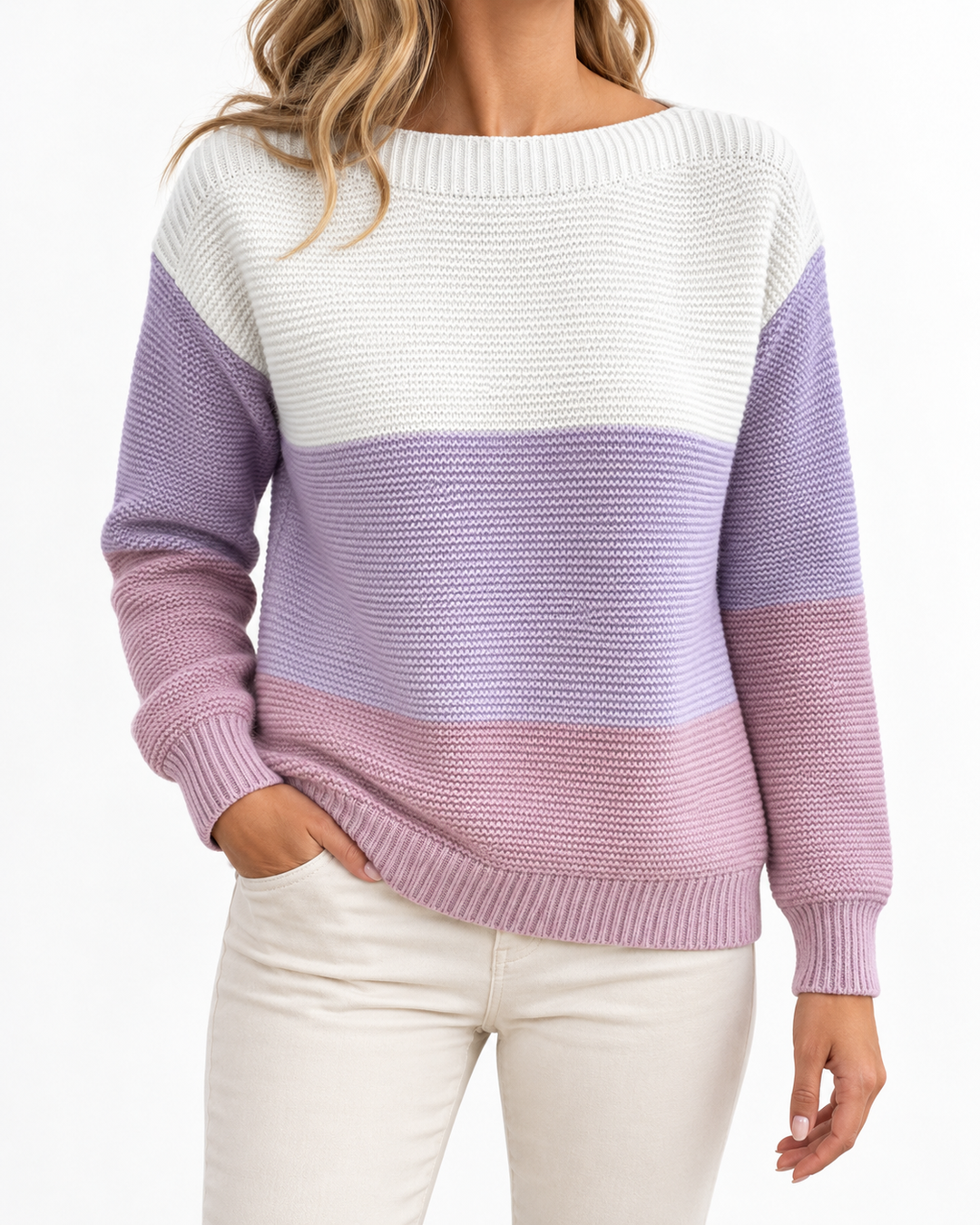 Doirlinn - Fade Knit Sweater — Elina Dublin studio photograph