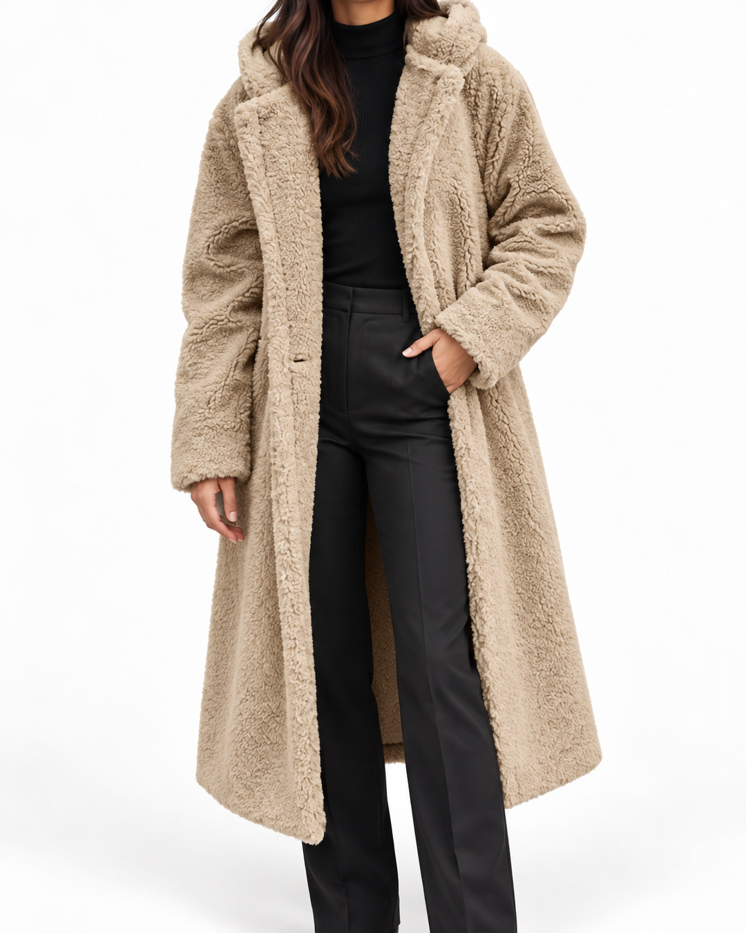 EMILY™ - Classic Winter Coat — Elina Dublin studio photograph