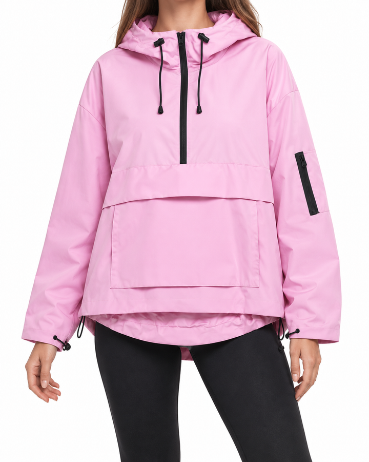 JAM™ - Cozy Hooded Three-Proof Jacket — Elina Dublin studio photograph