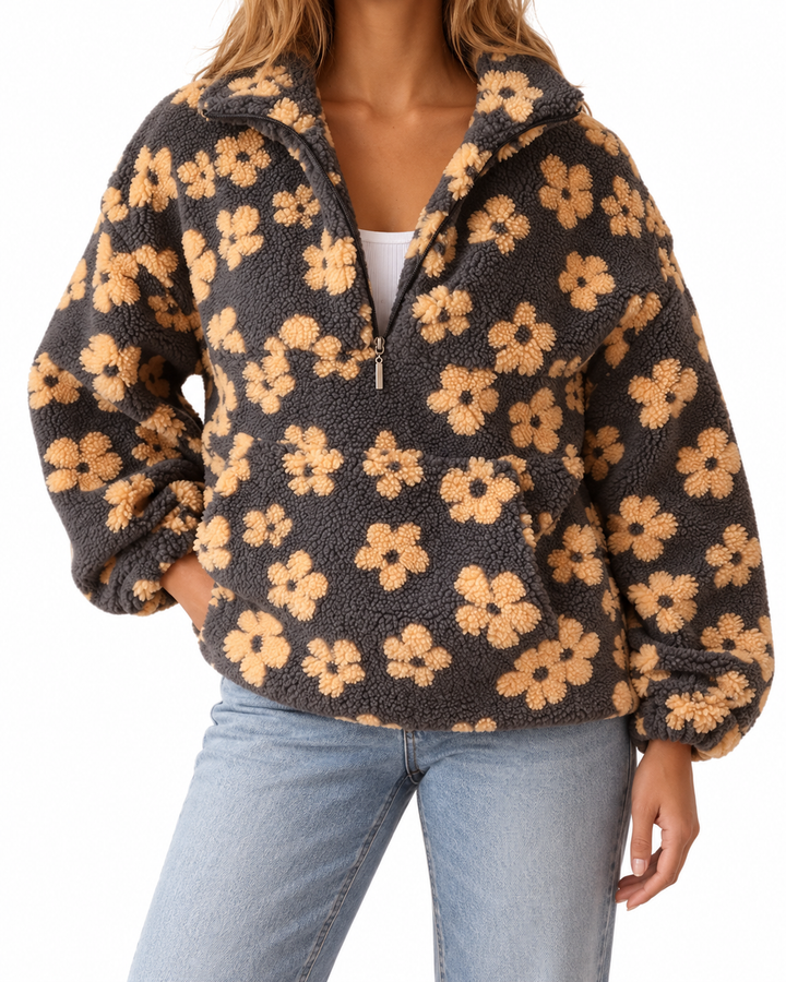 🌼 DAISY™ | Fleece Warm Bloom — Elina Dublin studio photograph